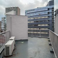 江東区永代の賃貸物件/屋上：北側をみる。気分転換にぴったり