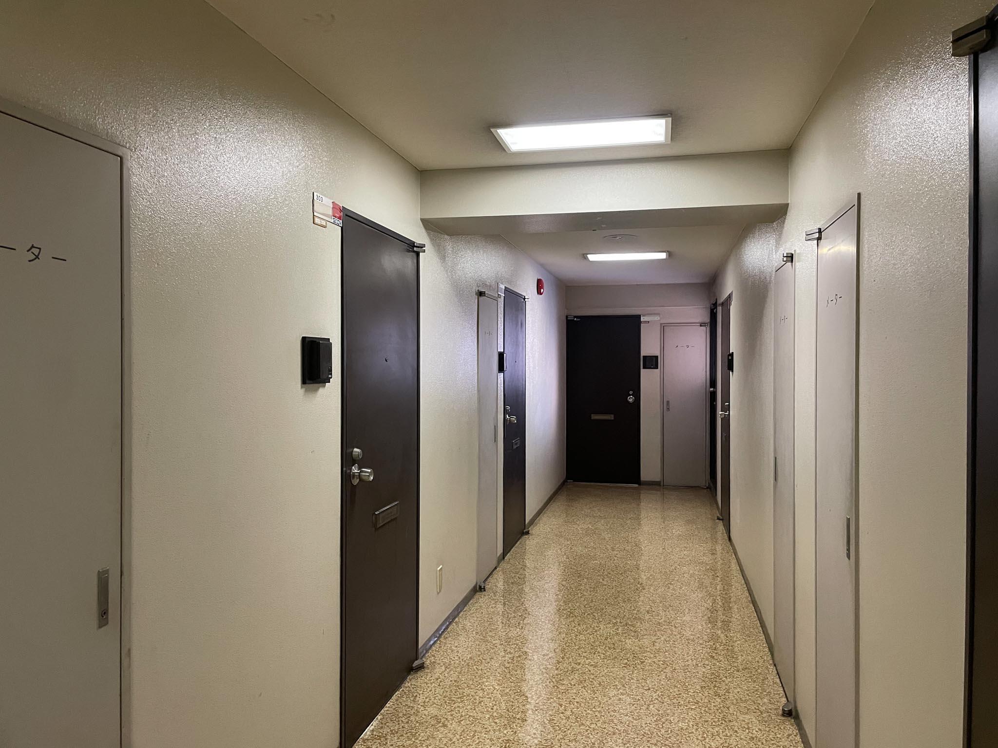 文京区小石川の賃貸物件/玄関外、共用部