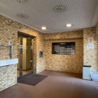 文京区小石川の賃貸物件/オートロックのエントランス