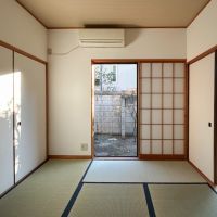 目黒区柿の木坂の賃貸物件/１階和室。6畳ほどのスペースです。