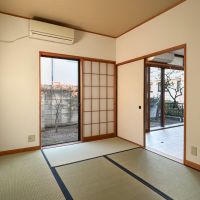 目黒区柿の木坂の賃貸物件/1階和室別角度から