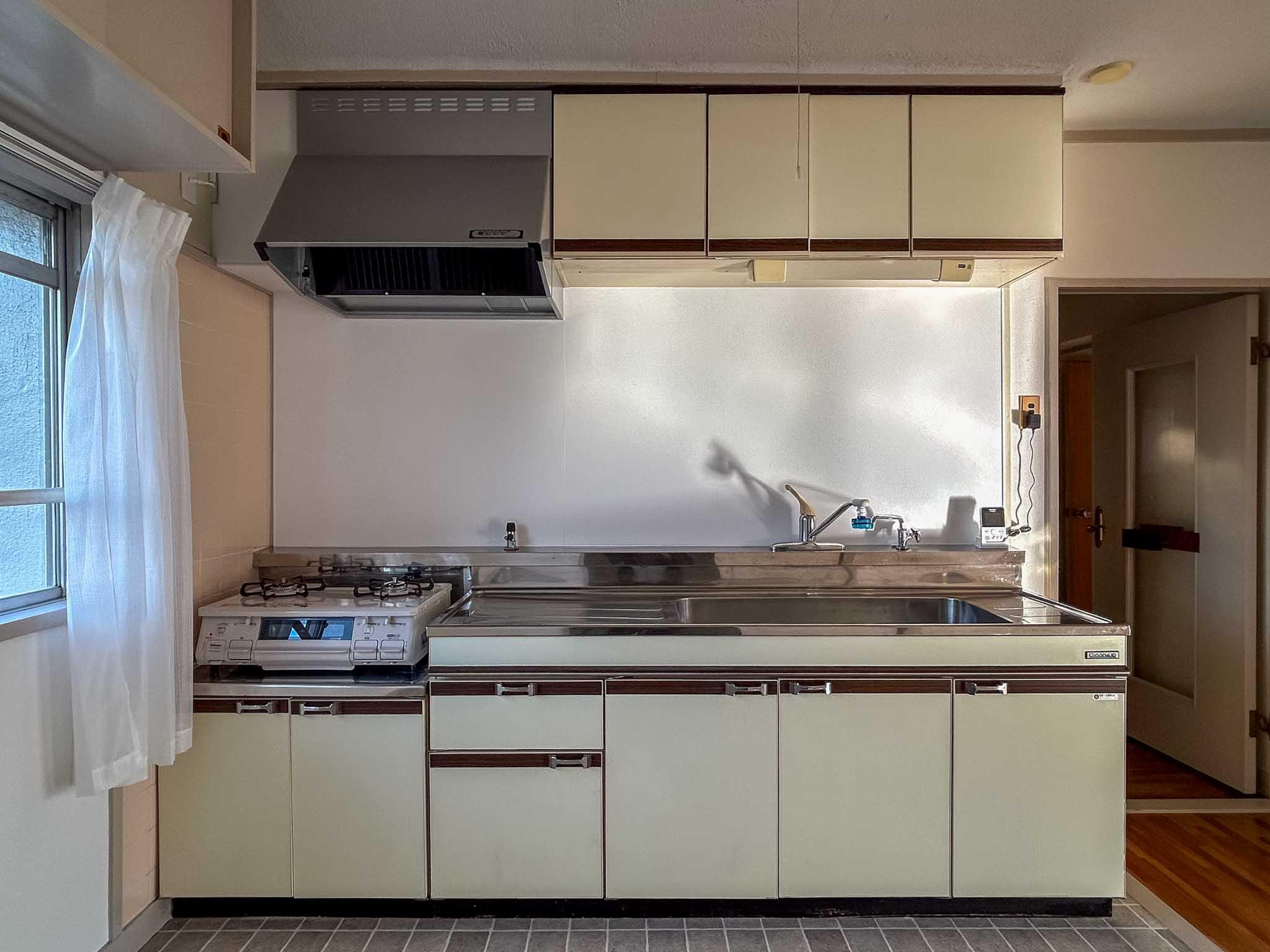 板橋区高島平の賃貸物件/かなりワイドなキッチン