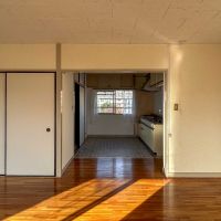 板橋区高島平の賃貸物件/キッチン側をみる