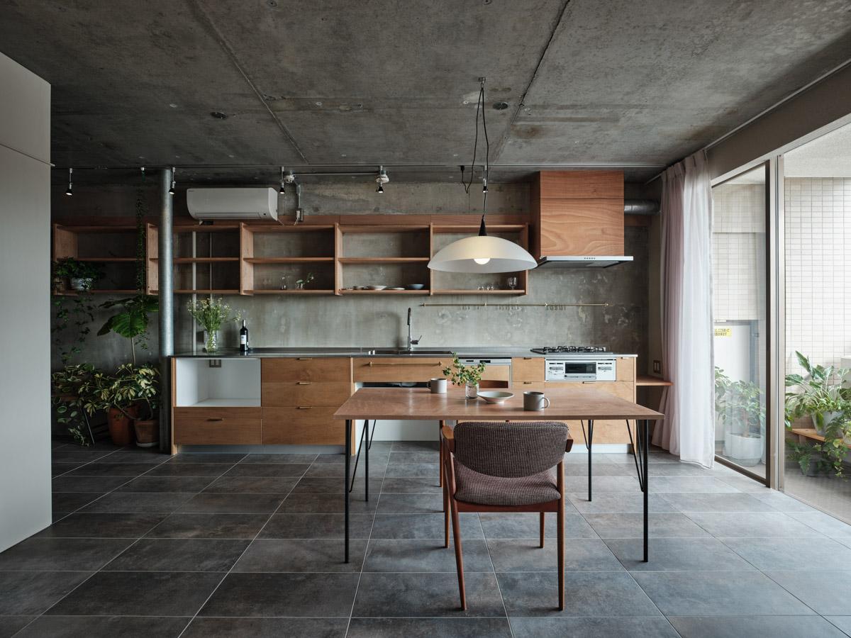 横浜市金沢区能見台の賃貸物件/どこを見ても隙のない、凛とした空間（写真：中村晃）