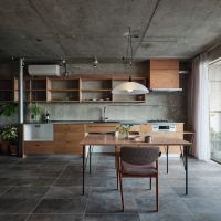 横浜市金沢区能見台の賃貸物件/どこを見ても隙のない、凛とした空間（写真：中村晃）