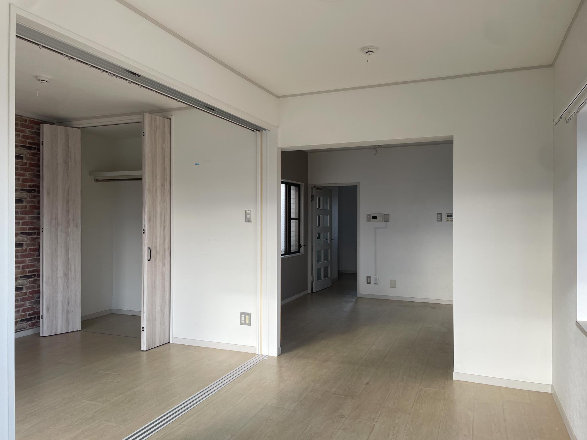 杉並区西荻南の賃貸物件/リビングを北に向かって