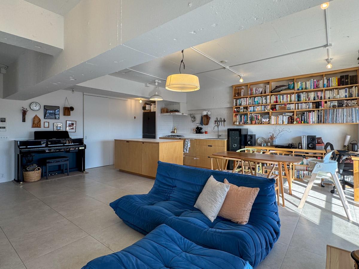 杉並区永福の売買物件/家族でのんびりくつろげる広さのリビング