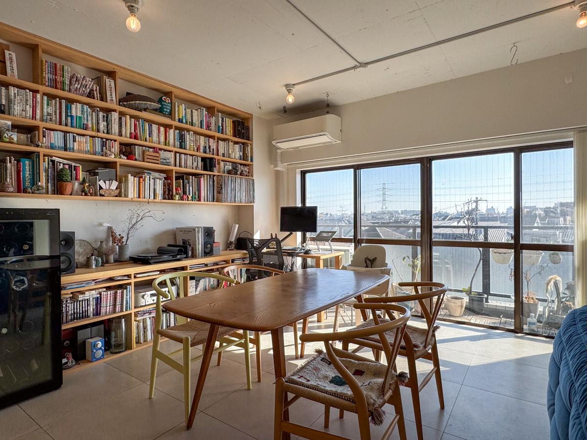 杉並区永福の売買物件/抜けた景色が楽しめる窓際