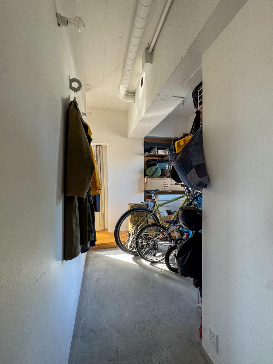 杉並区永福の売買物件/玄関からつながる土間