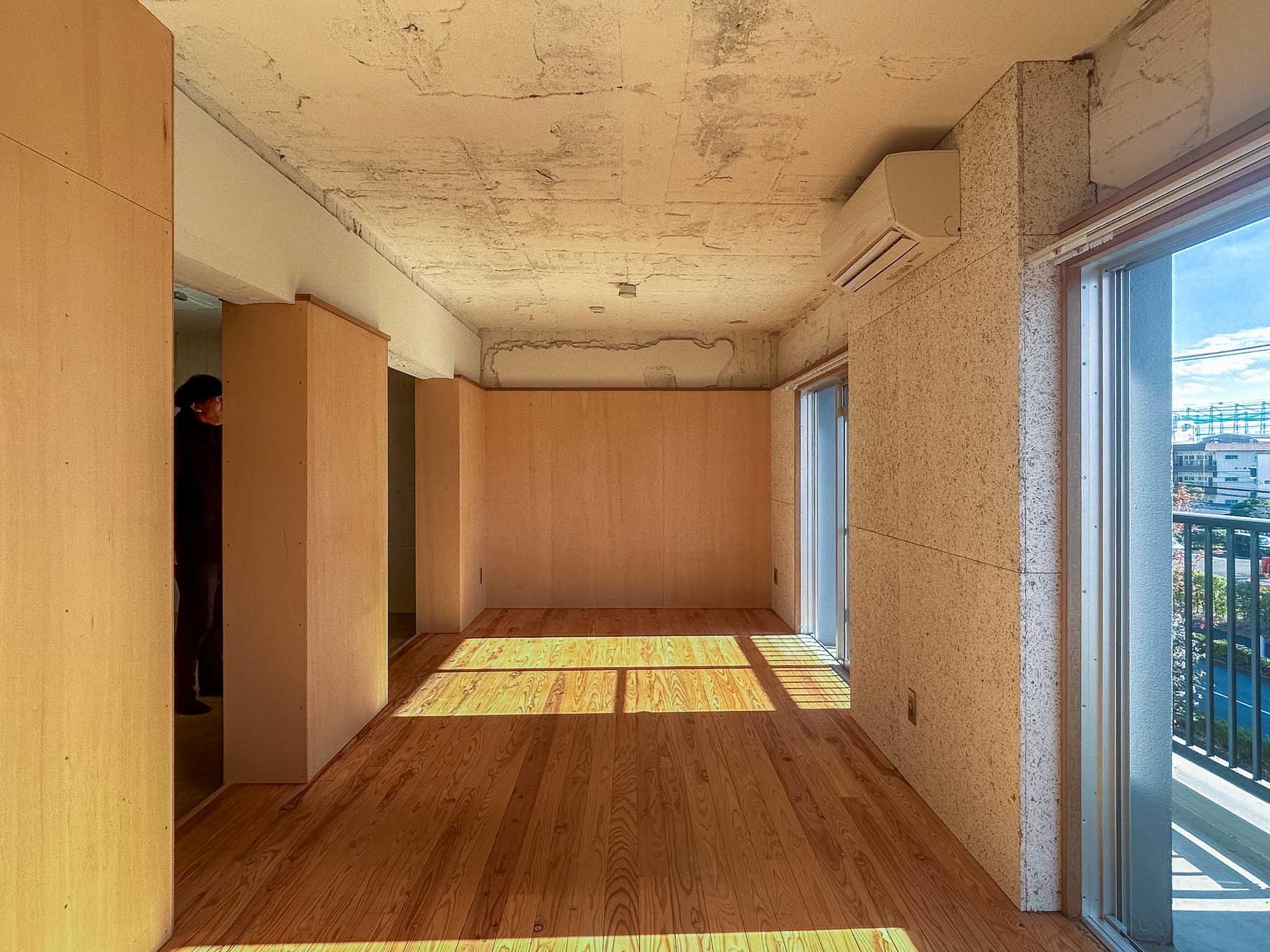 足立区東綾瀬の賃貸物件/306号室：長方形の空間