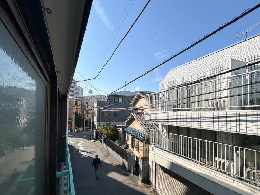 目黒区目黒本町の賃貸物件/2階の窓からの眺め