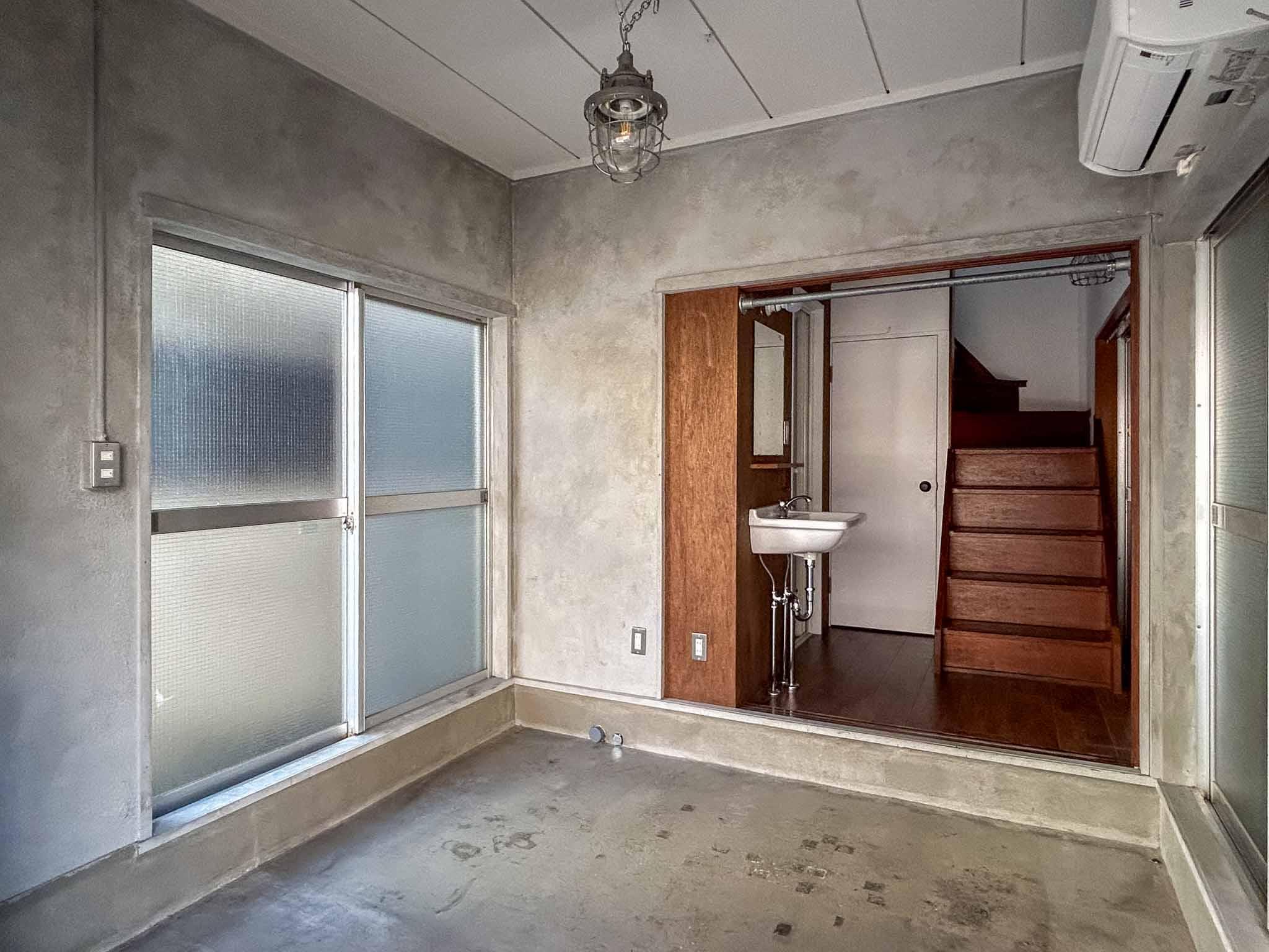 墨田区押上の賃貸物件/作品を制作するアトリエにぴったりな土間スペース