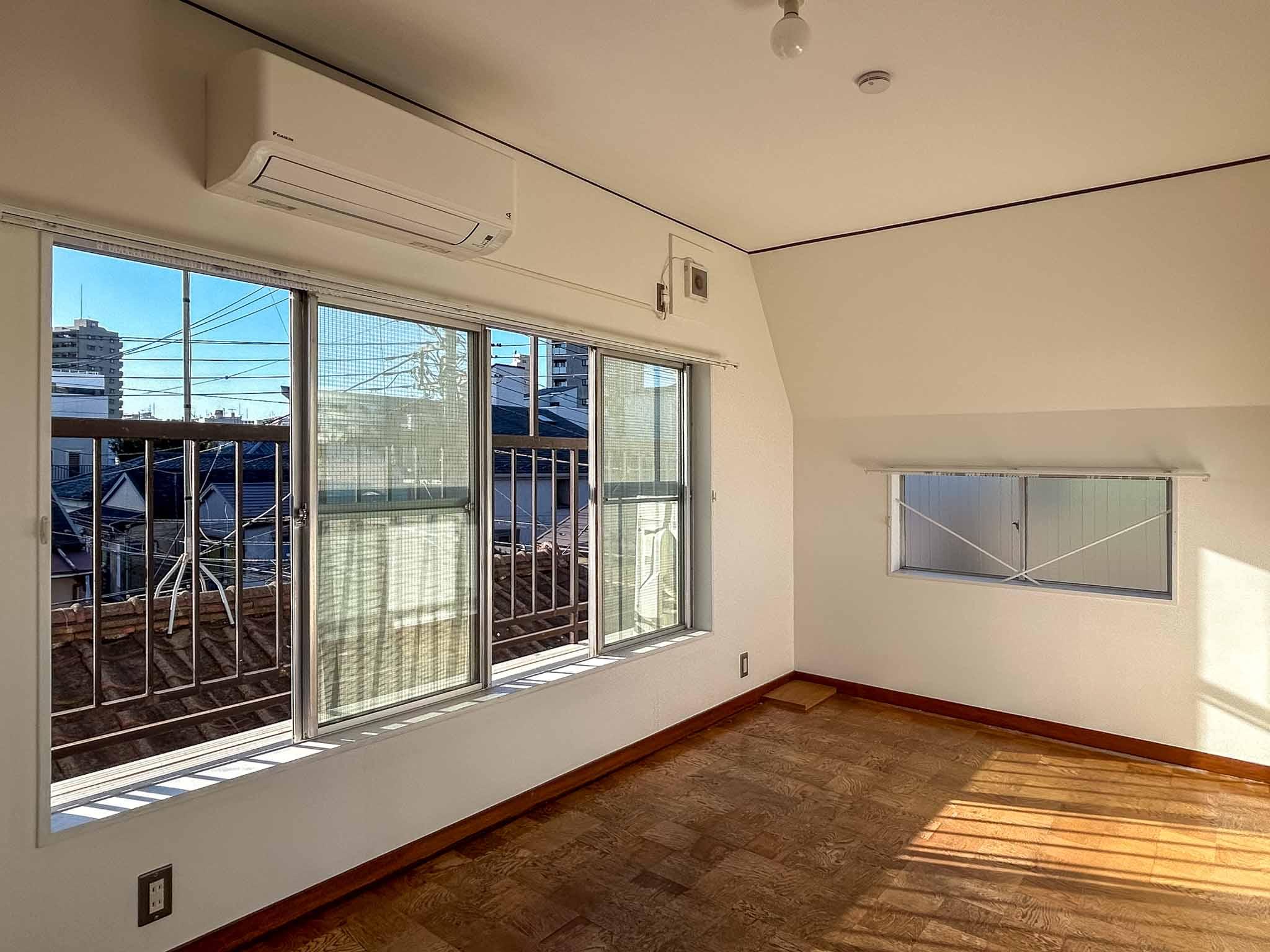 墨田区押上の賃貸物件/3階：洋室。日中はサンサンと光が差し込みます