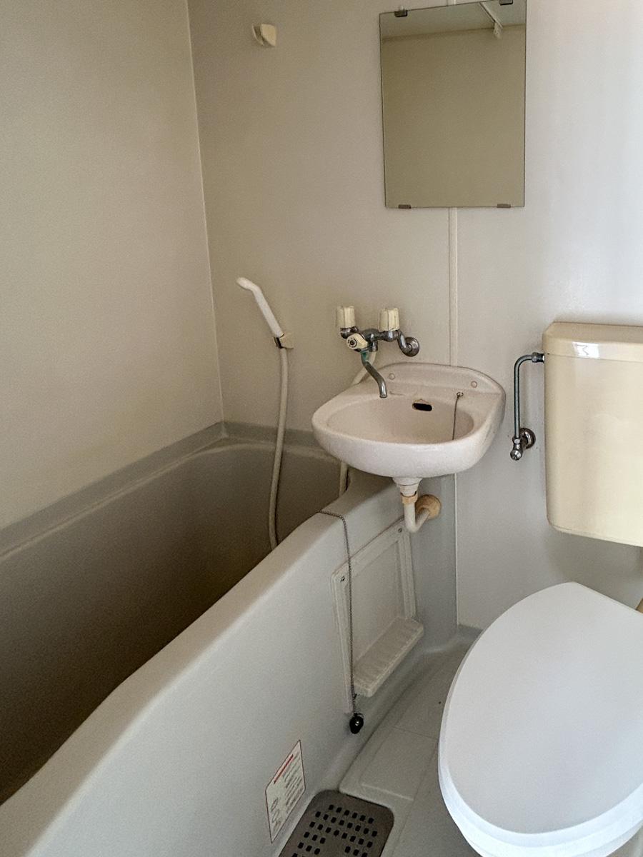 渋谷区鉢山町の賃貸物件/バスルーム、トイレは3点ユニット