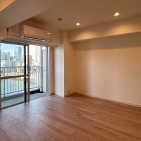 中央区月島の賃貸物件/リビング別角度から