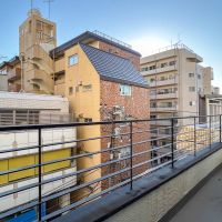渋谷区千駄ヶ谷の賃貸物件/4階：バルコニーからの景色