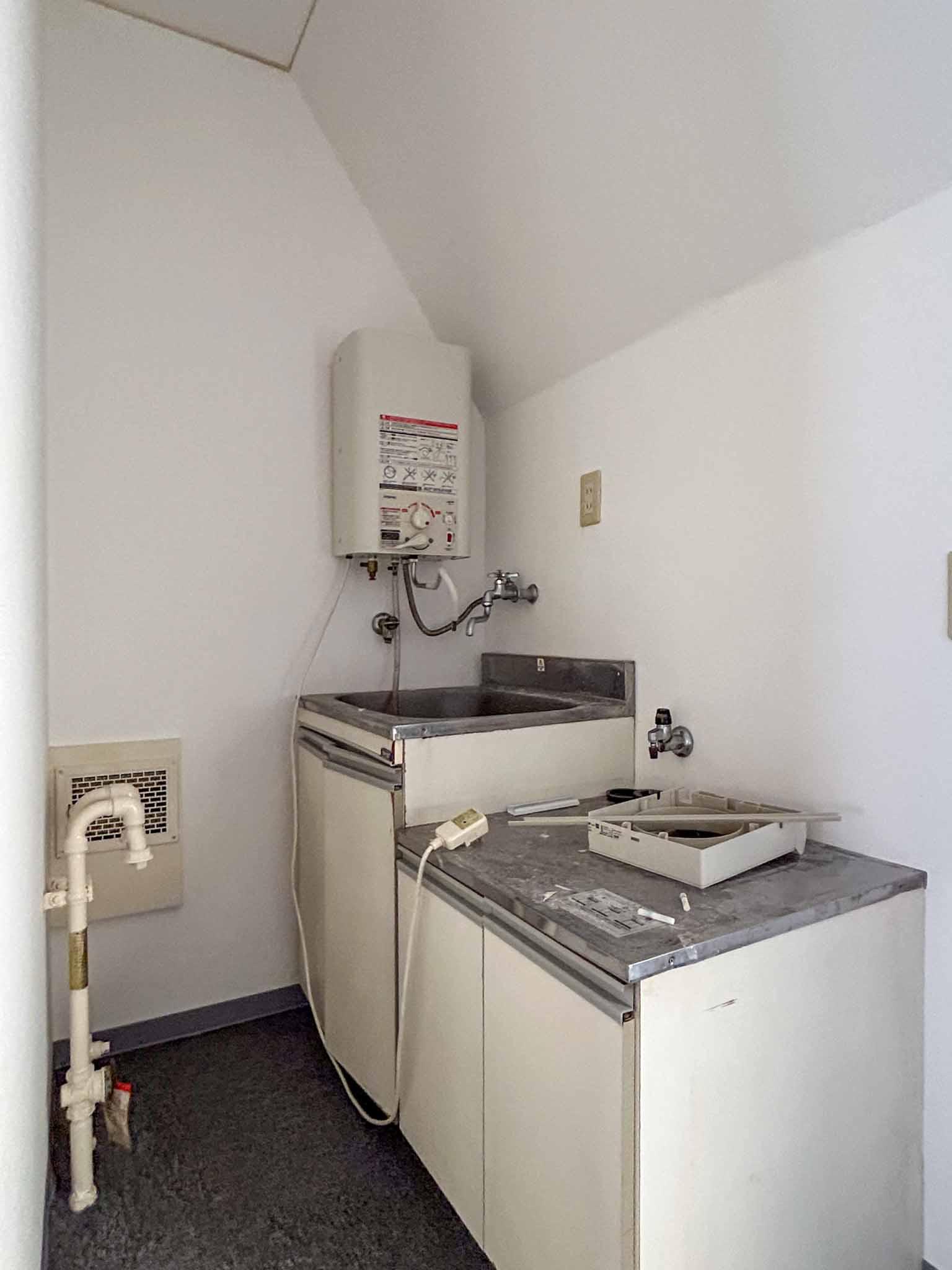 渋谷区千駄ヶ谷の賃貸物件/4階：ミニキッチン