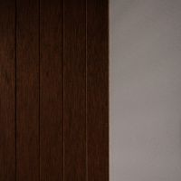 神奈川県横浜市港北区菊名の売買物件/建築家の開発した建具と壁の質感のディテール