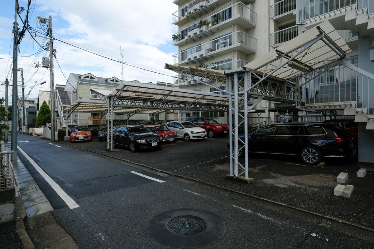 目黒区東が丘の売買物件/駐車場