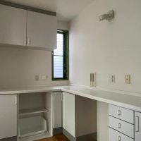 豊島区南長崎の賃貸物件/1F：キッチン奥に家電を並べるのに十分なスペース