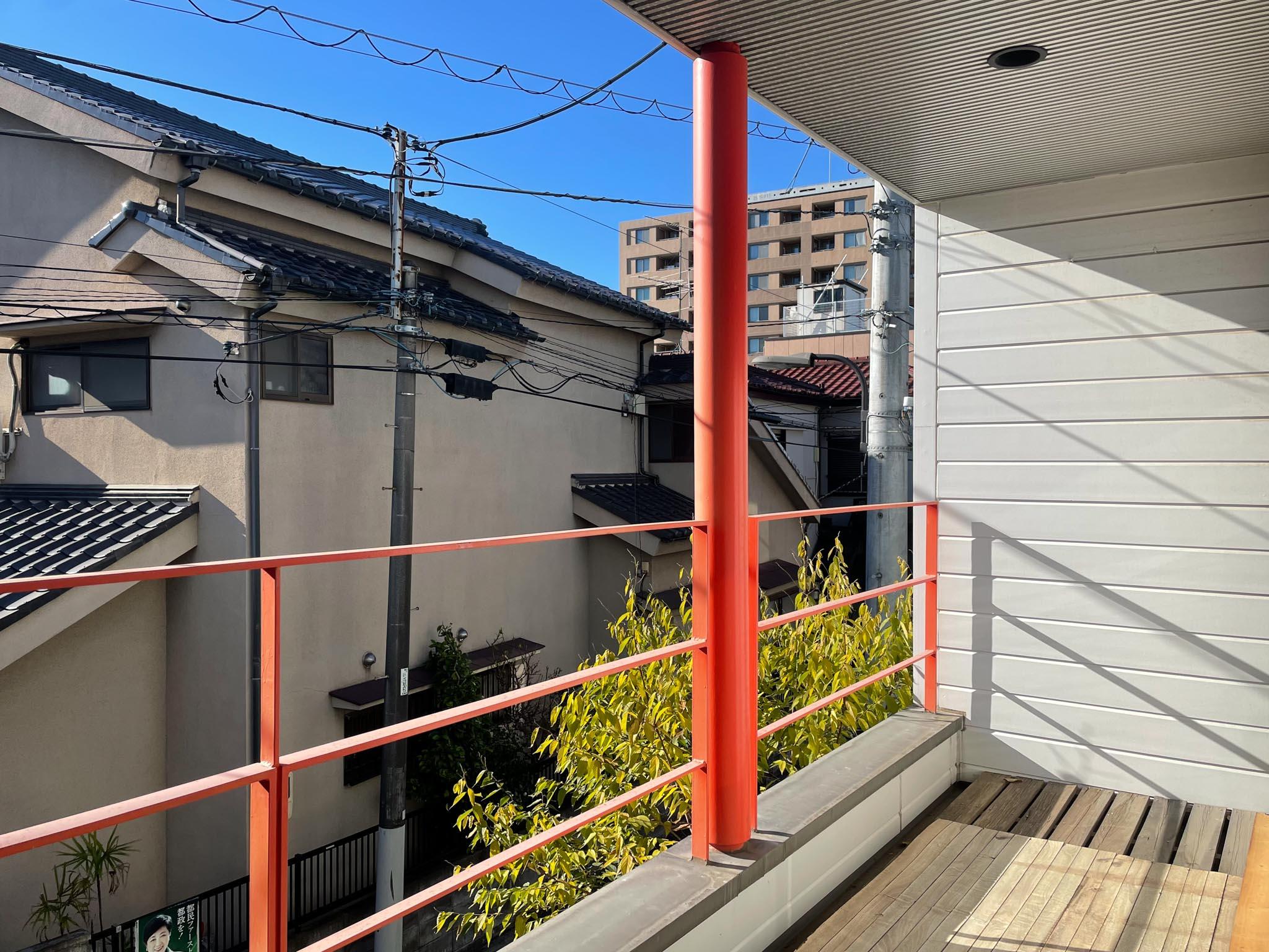 豊島区南長崎の賃貸物件/2F、洋室4：ベランダ