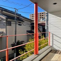 豊島区南長崎の賃貸物件/2F、洋室4：ベランダ