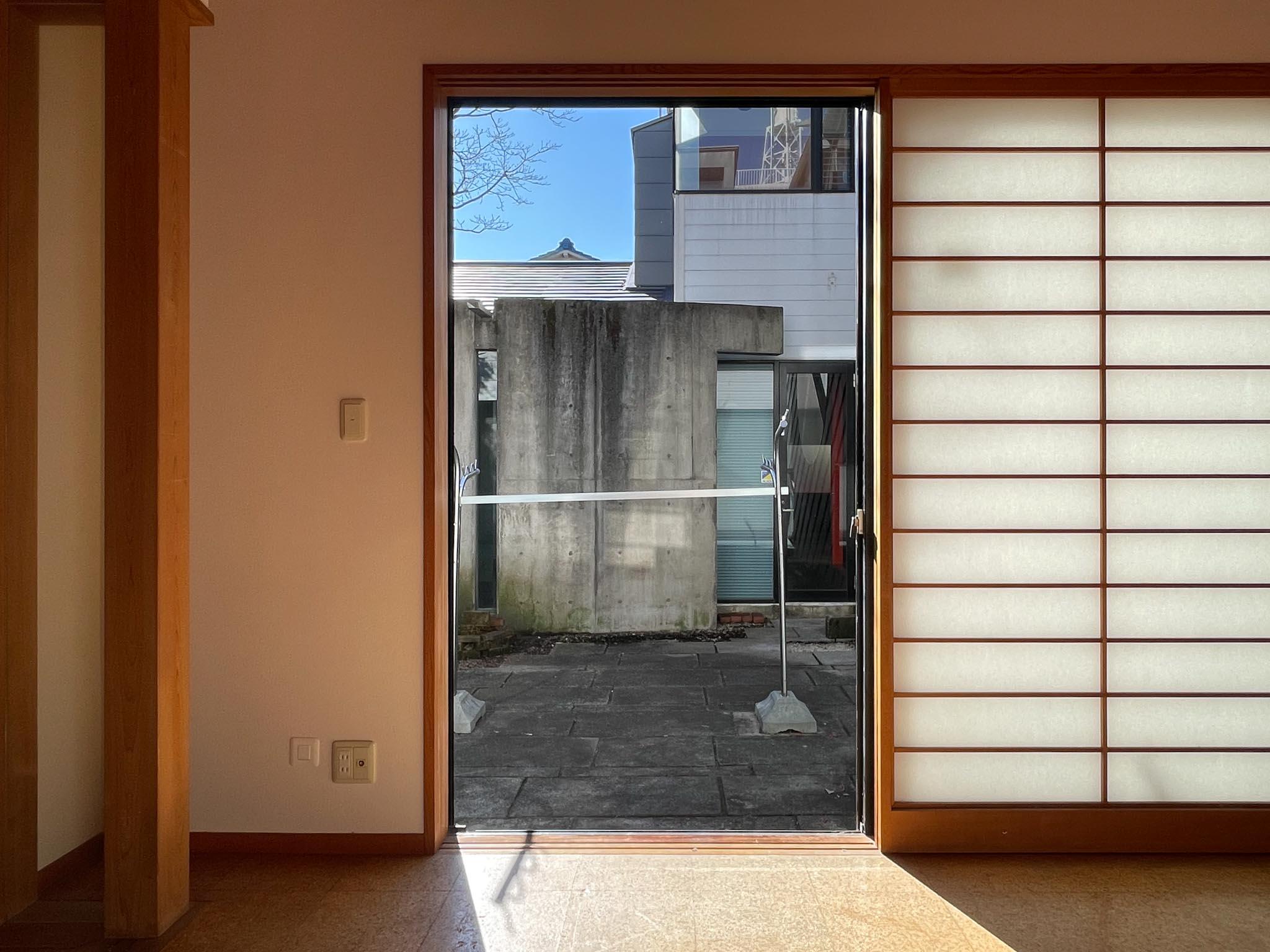 豊島区南長崎の賃貸物件/1F、洋室2：ここが庭への最短距離