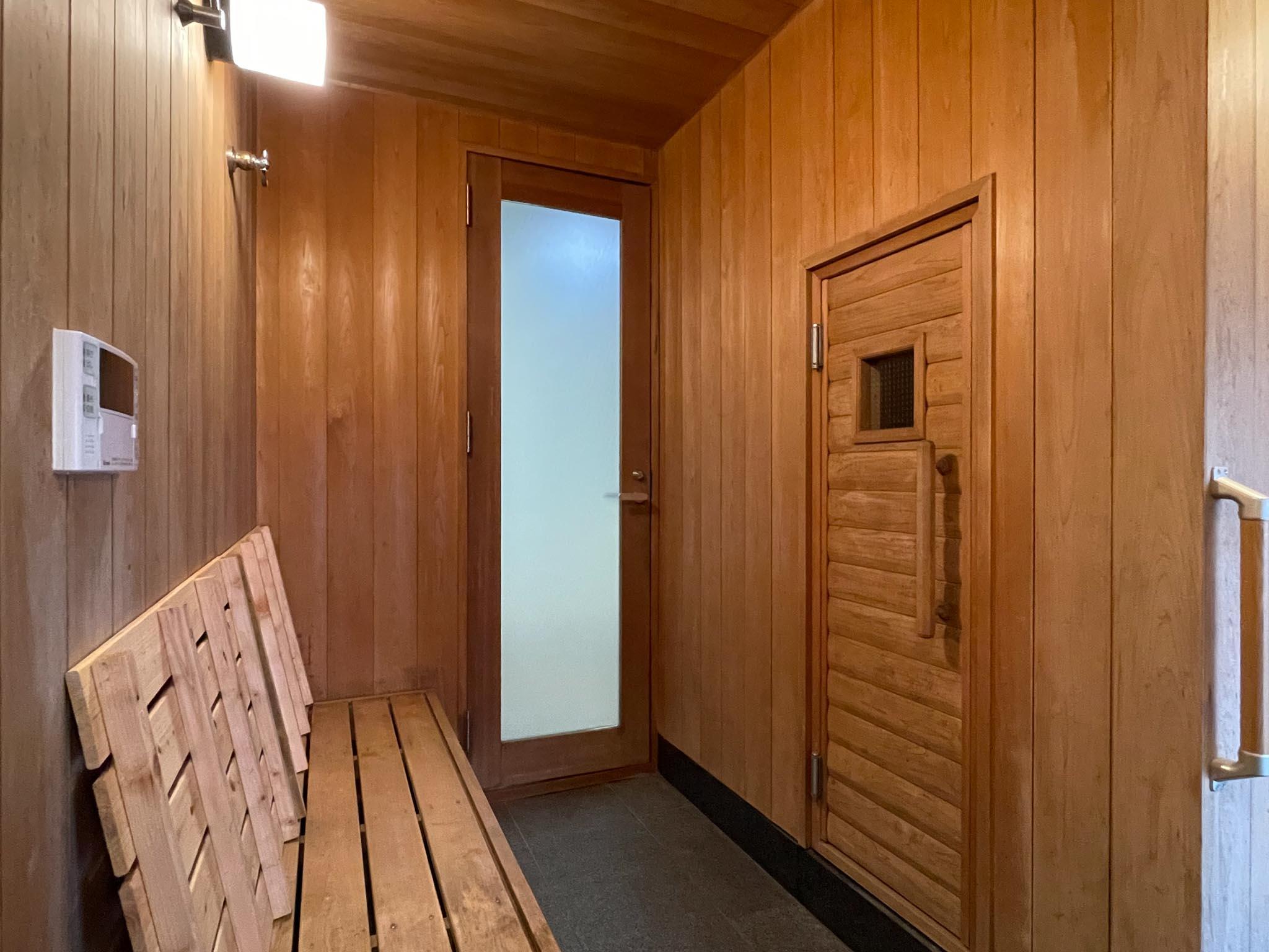 豊島区南長崎の賃貸物件/1F、浴室：サウナ