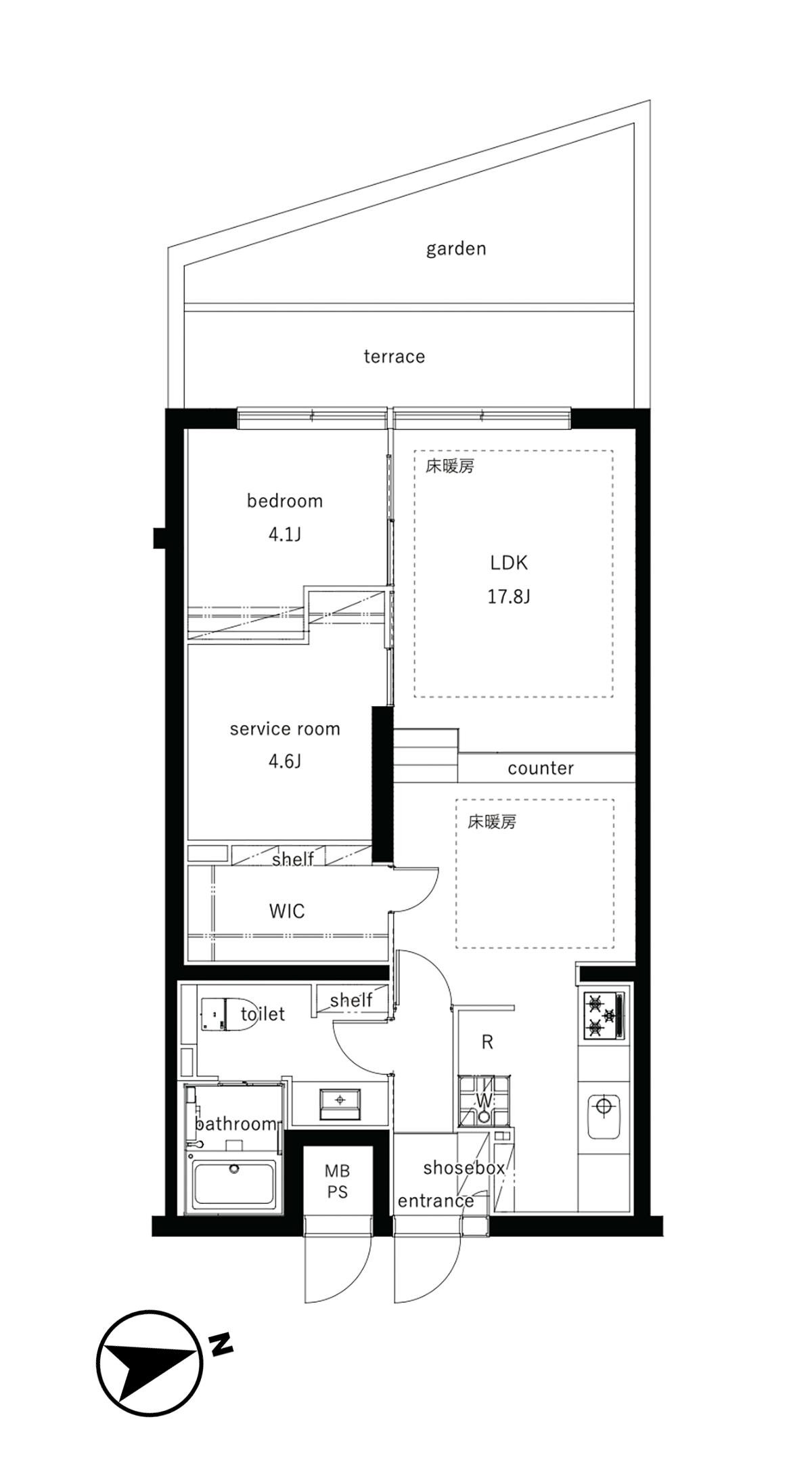 港区麻布狸穴町の賃貸物件