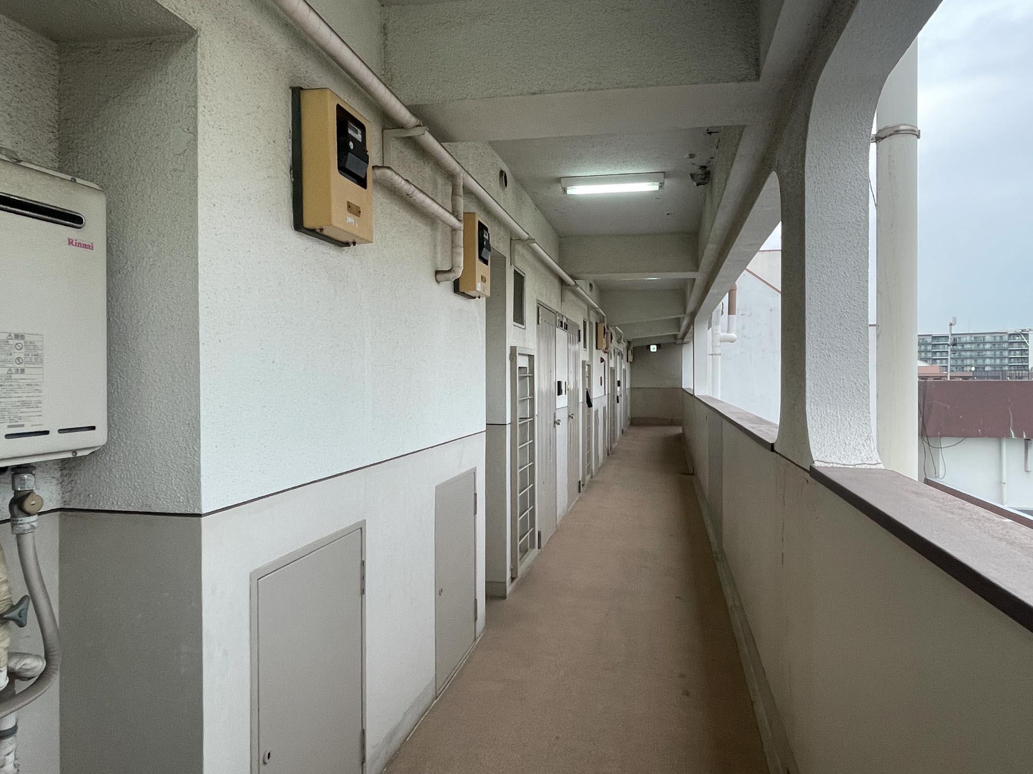 板橋区坂下の賃貸物件/玄関外、共用部