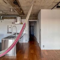 渋谷区幡ヶ谷の賃貸物件/玄関側をみる