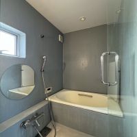 港区赤坂の売買物件/洗面所横に浴室