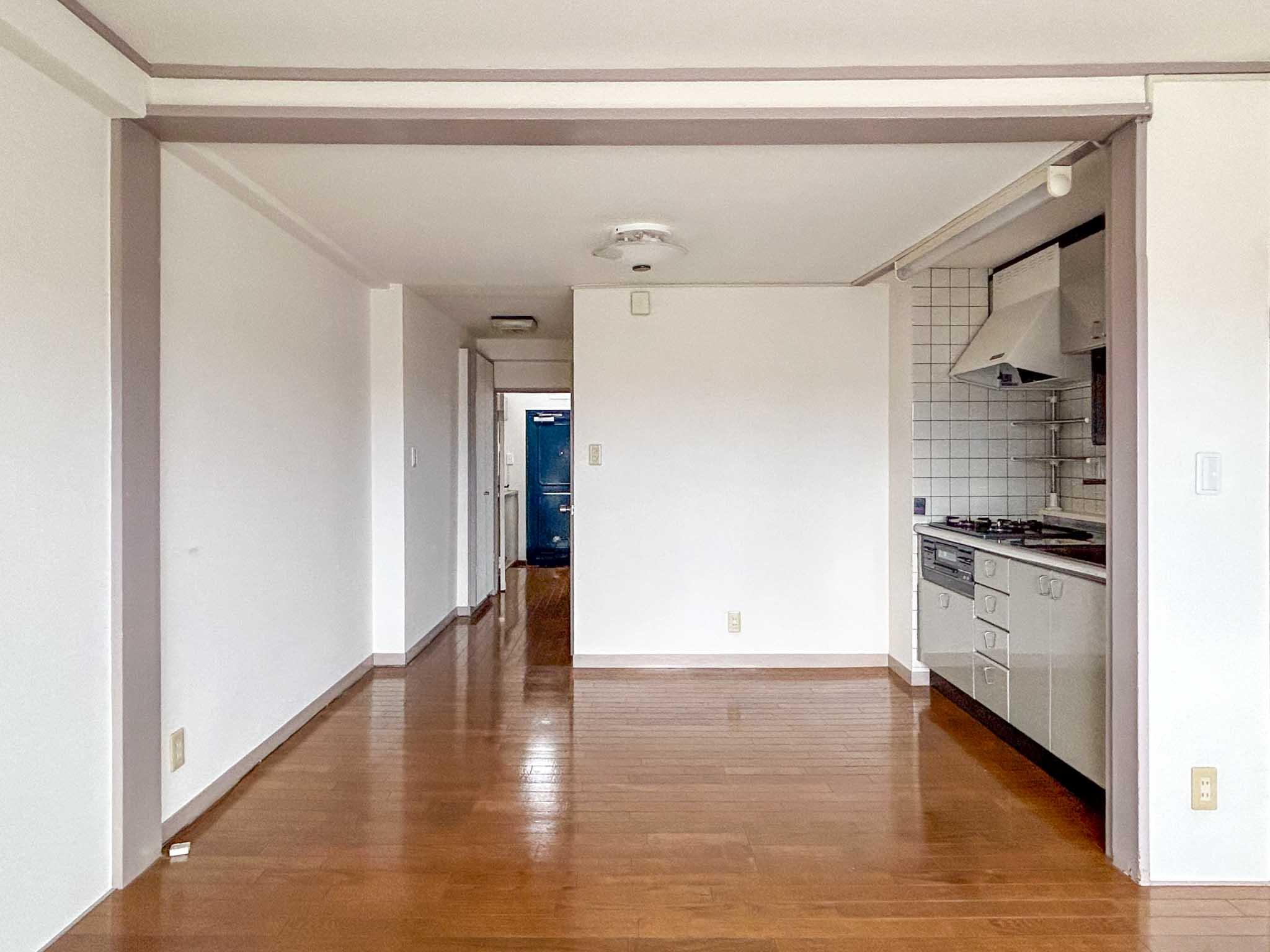 世田谷区下馬の賃貸物件/玄関側をみる