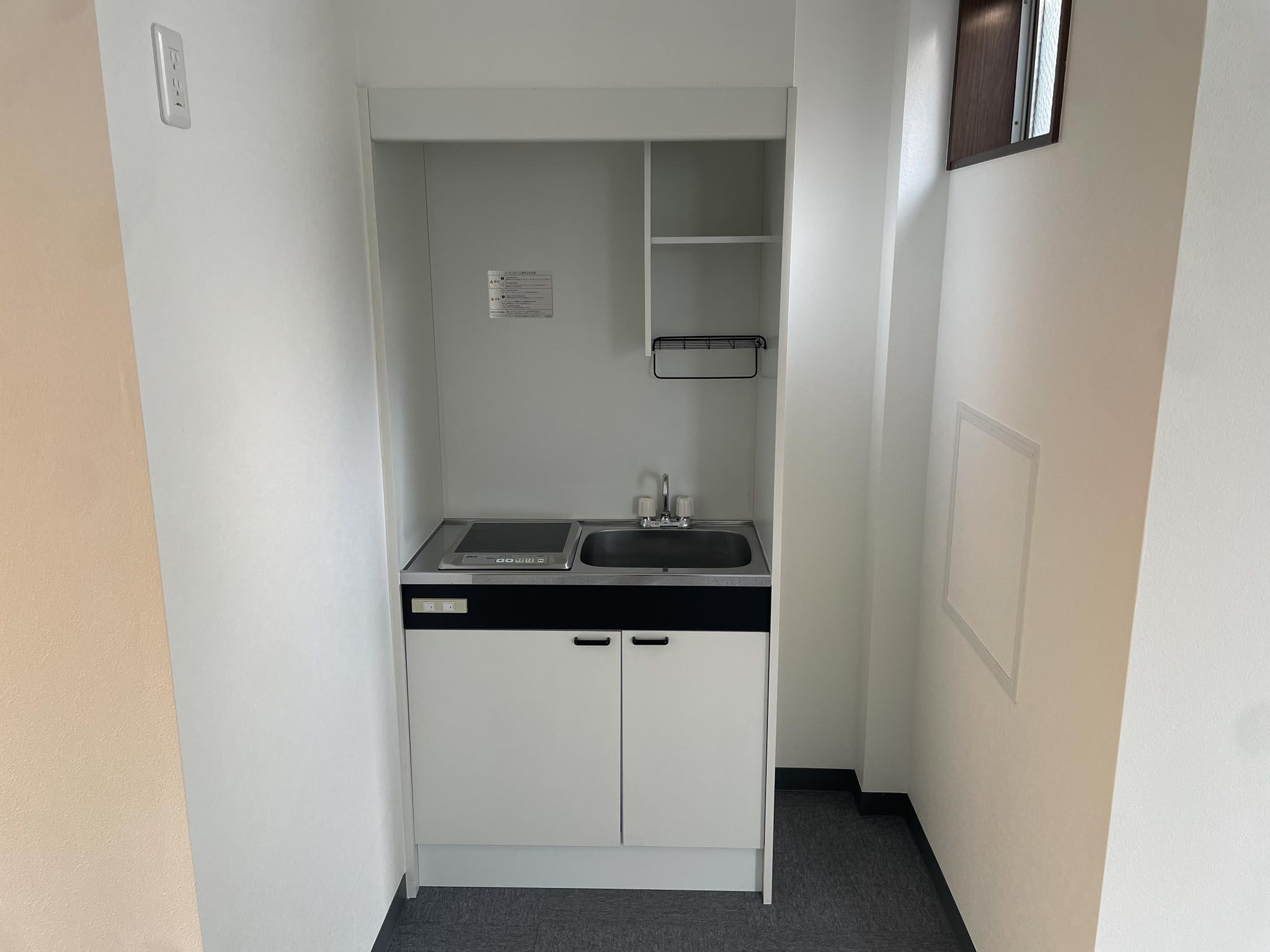 江東区亀戸の賃貸物件/3F：ミニキッチン