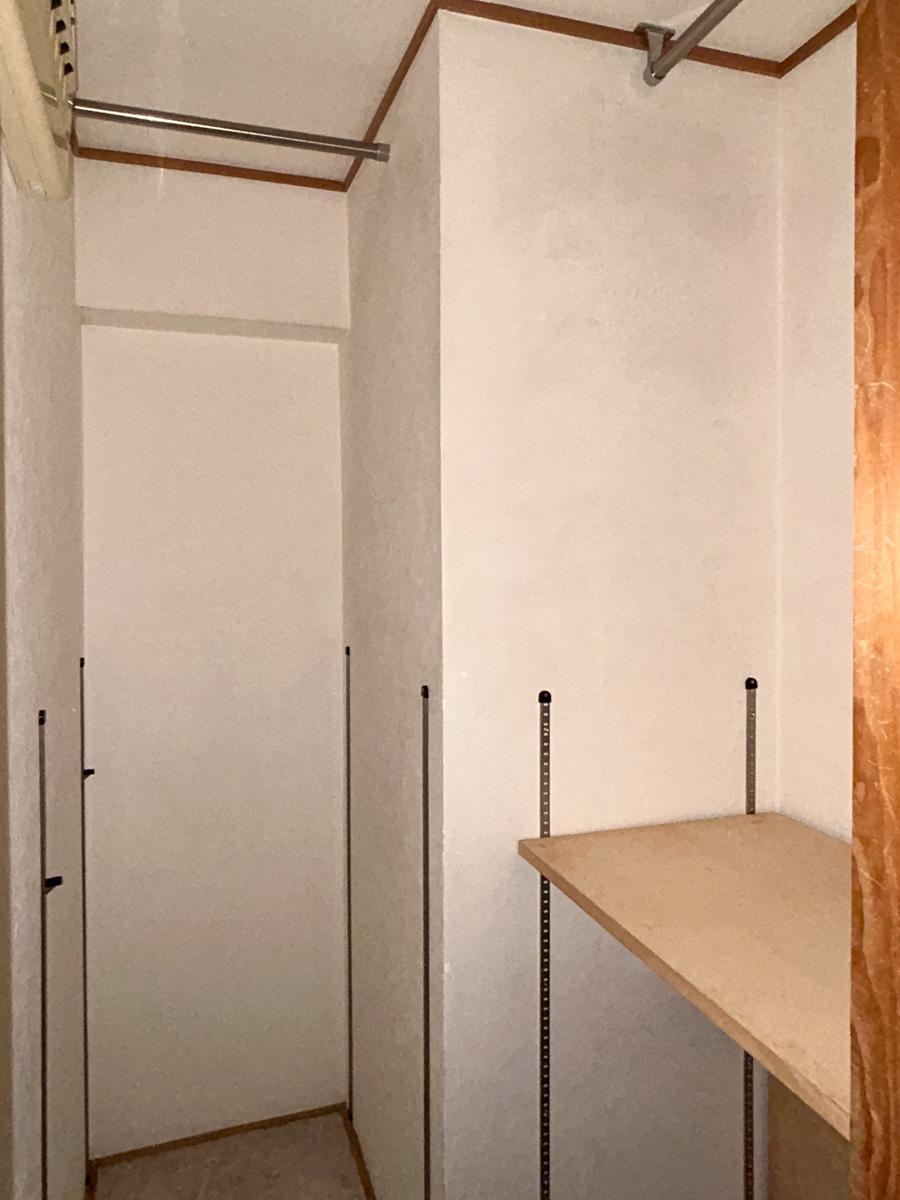 港区西麻布の賃貸物件/クローゼットもついています