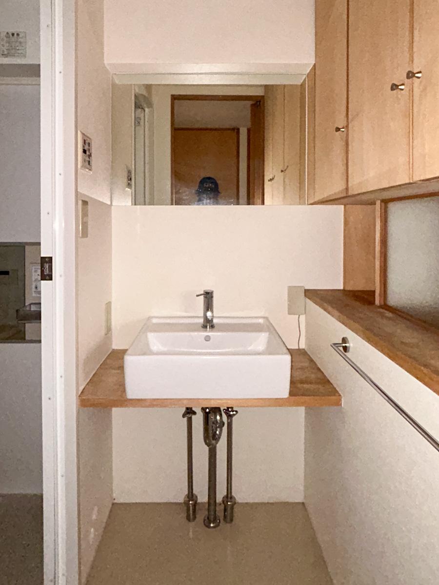 港区西麻布の賃貸物件/洗面台