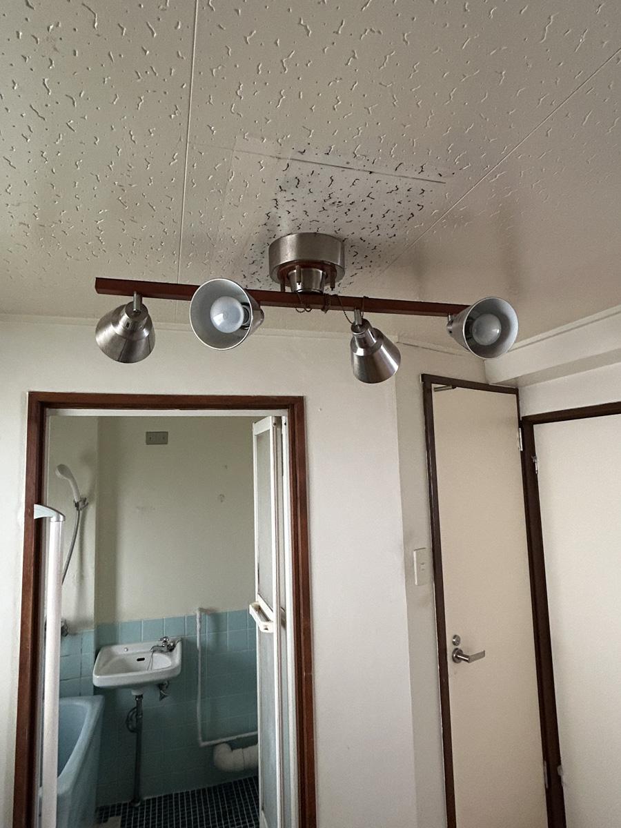 渋谷区富ヶ谷の賃貸物件/前入居者の照明が残置物としてついています