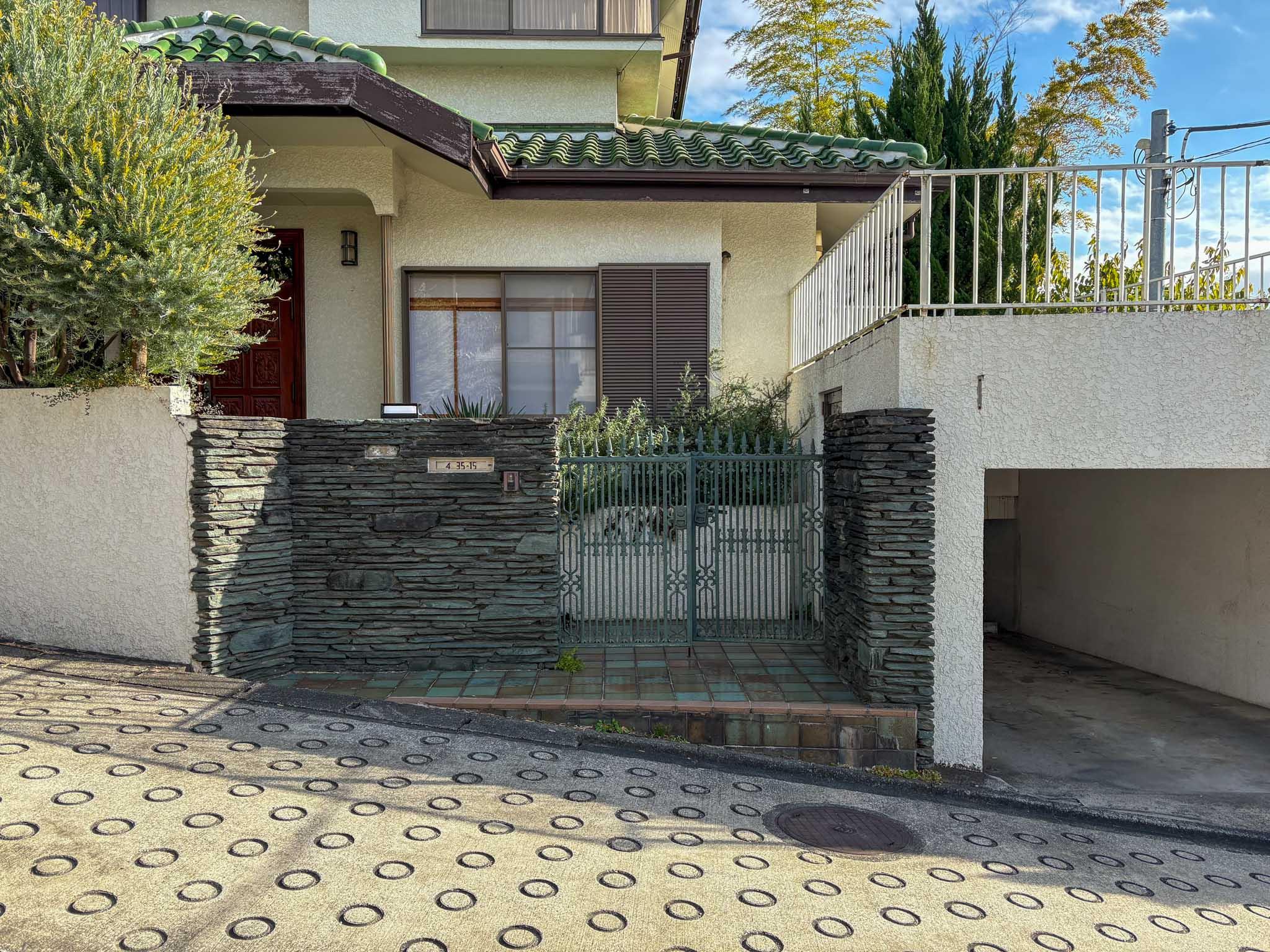 大田区田園調布の賃貸物件/門扉