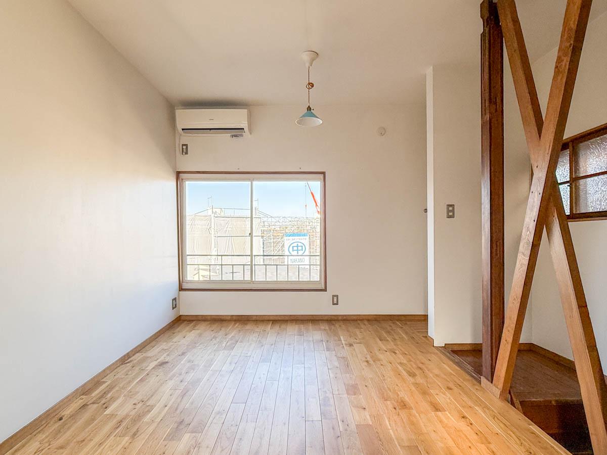 板橋区徳丸の賃貸物件/2階の北側窓の眺めが気持ちいい