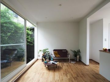 板橋区徳丸の賃貸物件/畑と展望デッキのある、ちいさな戸建