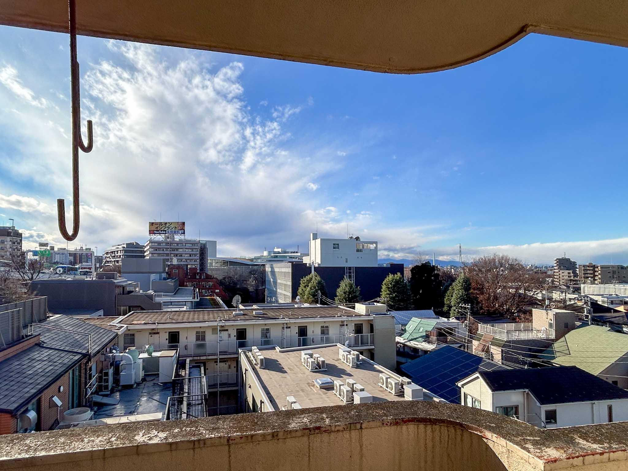 杉並区和泉の賃貸物件/ベランダからの景色