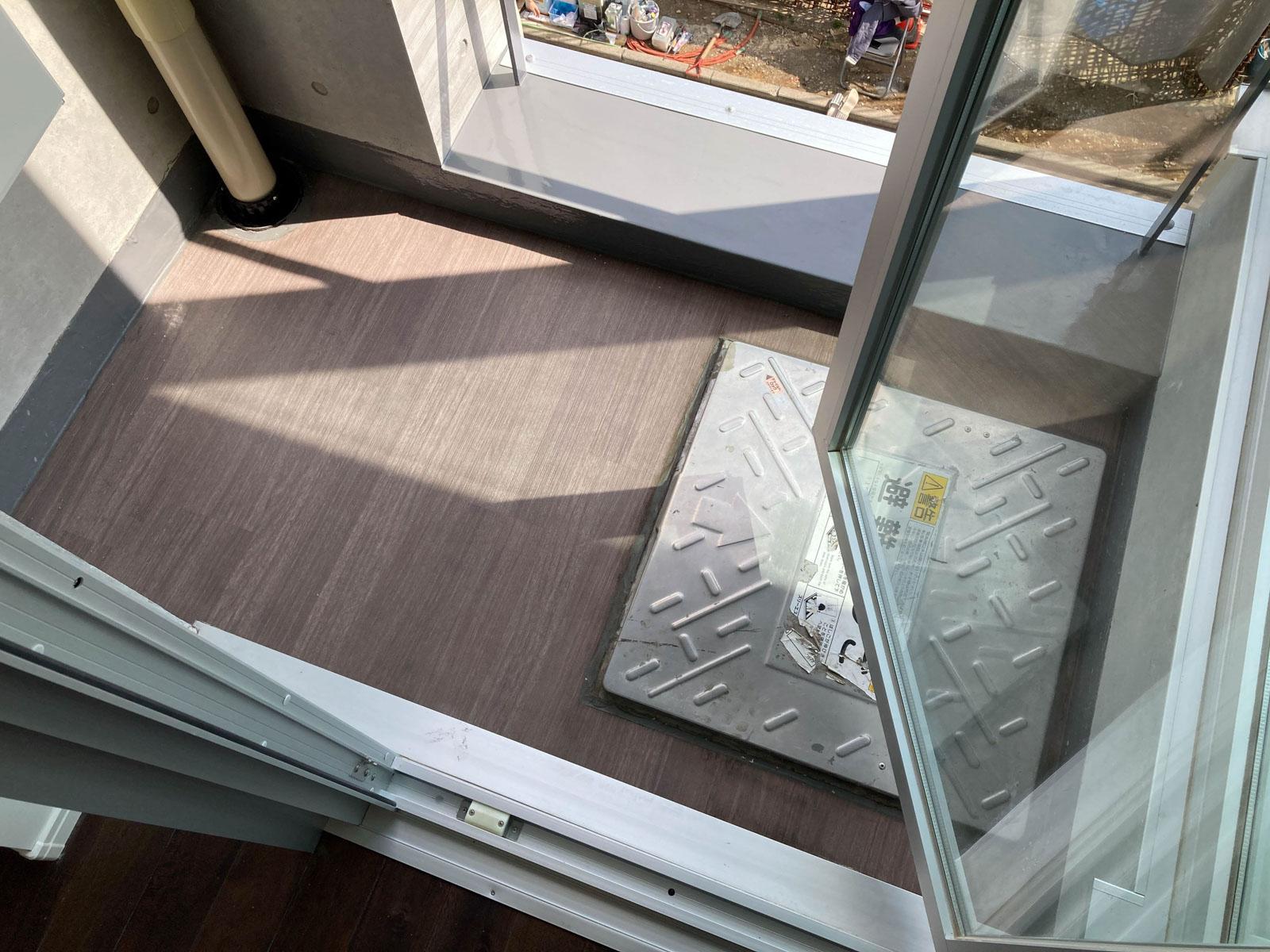 武蔵野市境南町の賃貸物件/ささやかなベランダも