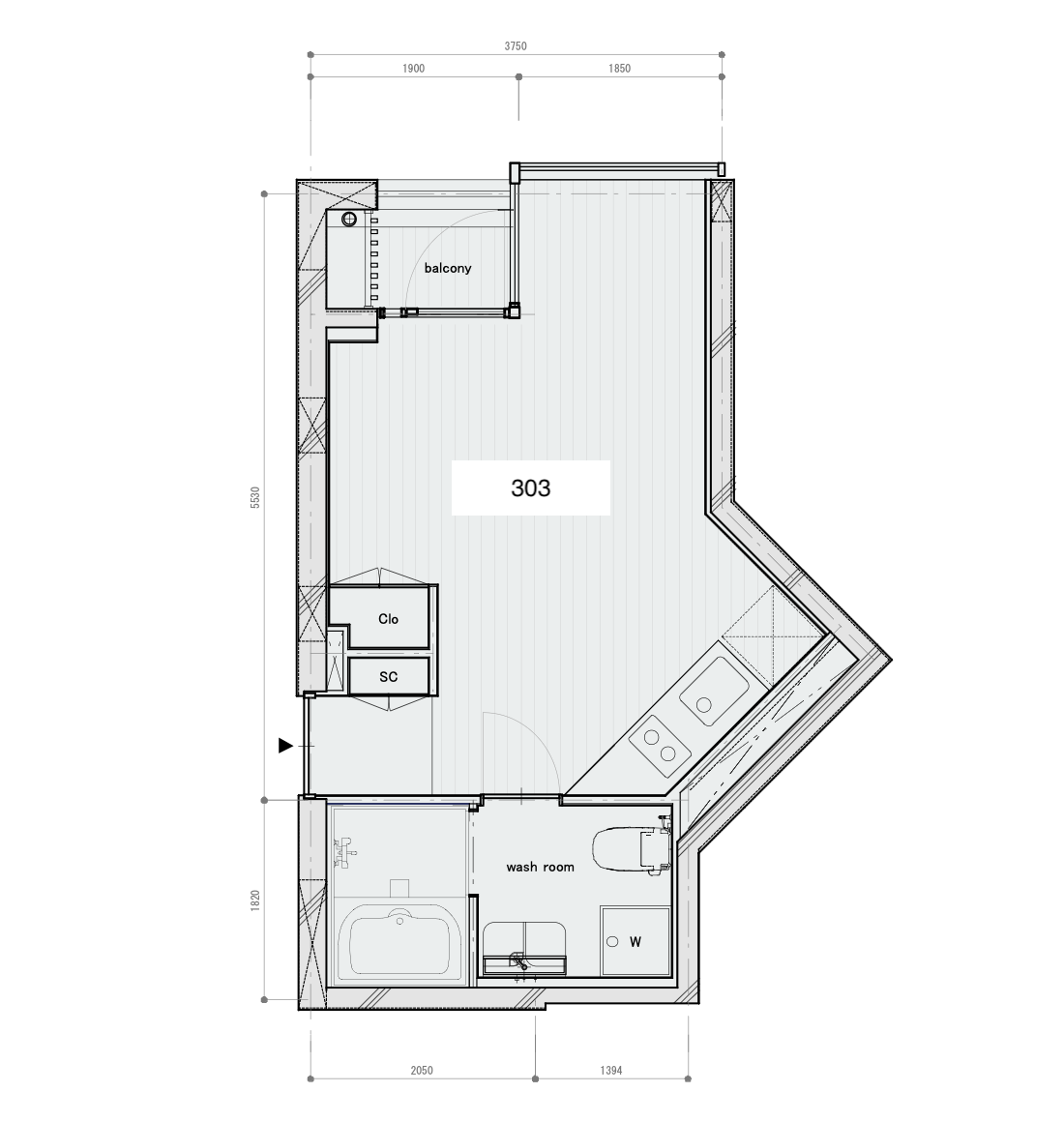 武蔵野市境南町の賃貸物件