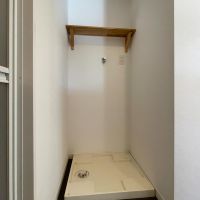 国分寺市本多の賃貸物件/洗濯機置き場。大きなドラム式洗濯機も置けます