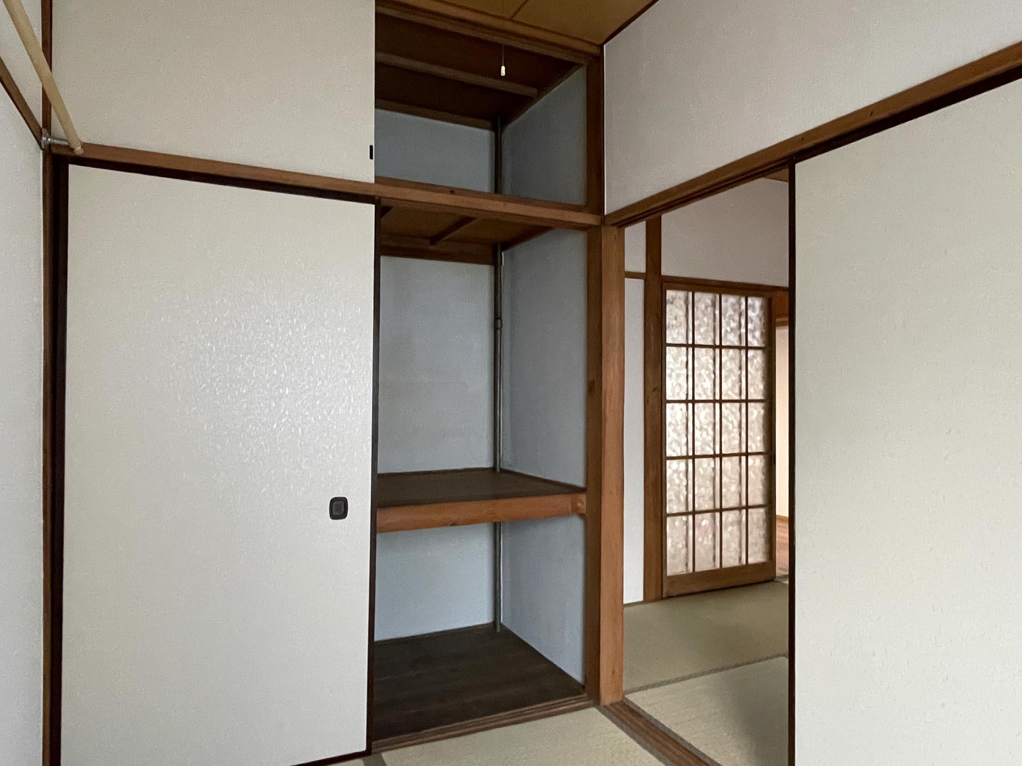 中野区本町の賃貸物件/1F、3畳和室：収納は押入れ