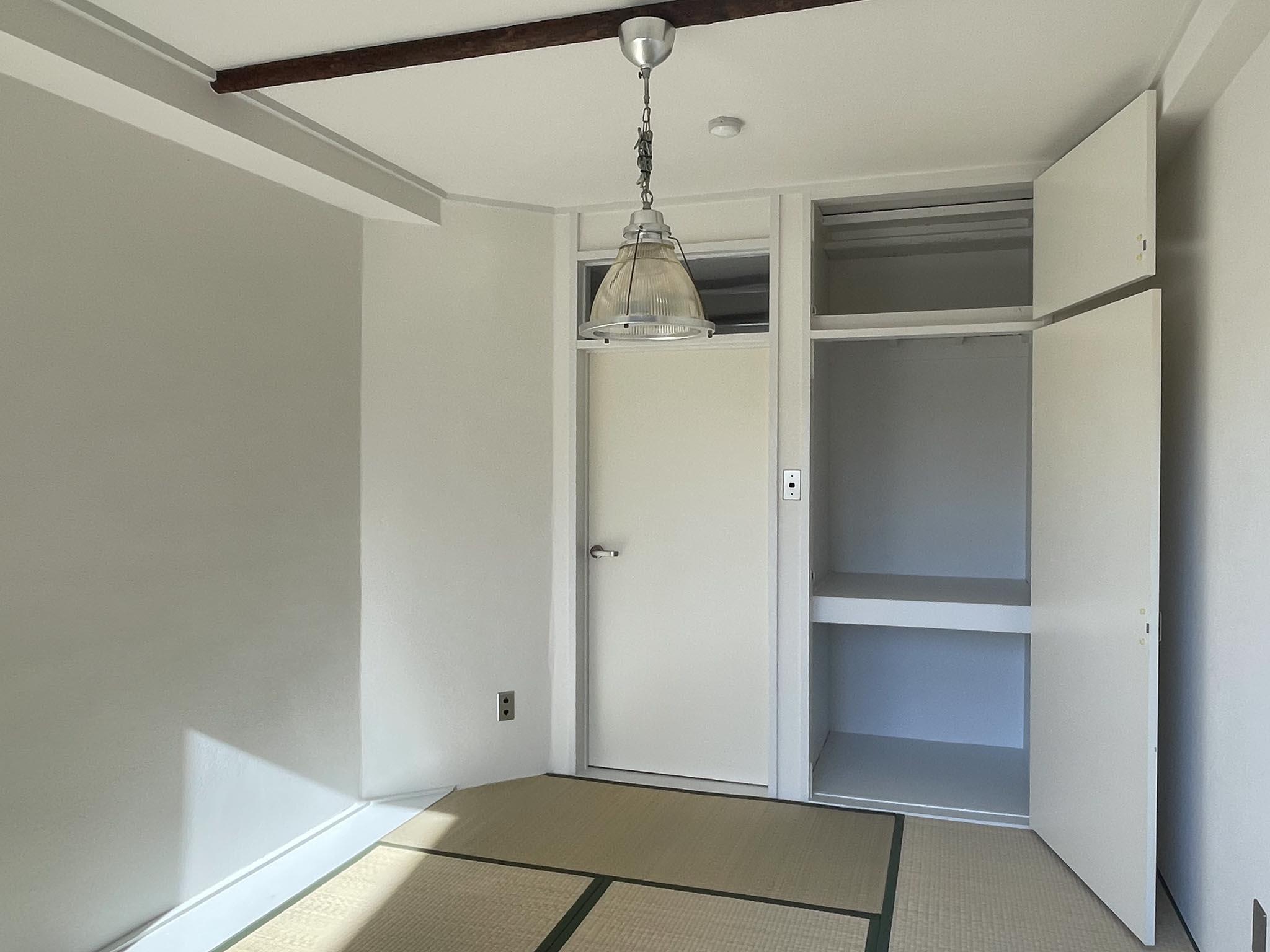 中野区東中野の賃貸物件/和室：収納は押入れです