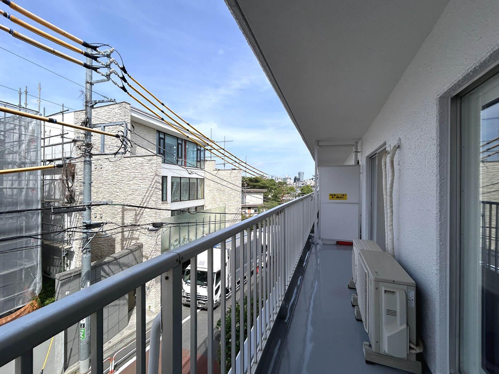 渋谷区大山町の賃貸物件/マンション全体の大規模修繕で外壁補修が完了したばかり