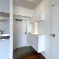 渋谷区大山町の賃貸物件/オーナーがオブジェを飾っていた照明付きのカウンター