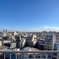 目黒区五本木の賃貸物件/ルーフバルコニーからの景色