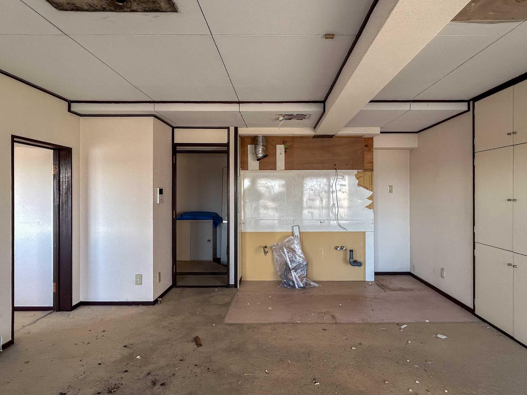 目黒区五本木の賃貸物件/キッチンは新しいものが設置される予定